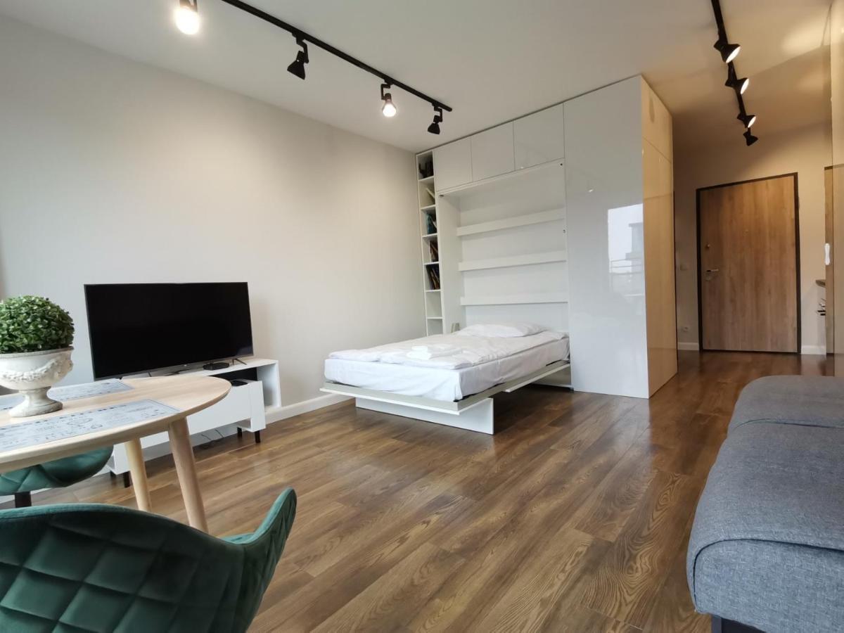 Nowoczesny Apartament Z Widokiem Lejlighed Warszawa Eksteriør billede