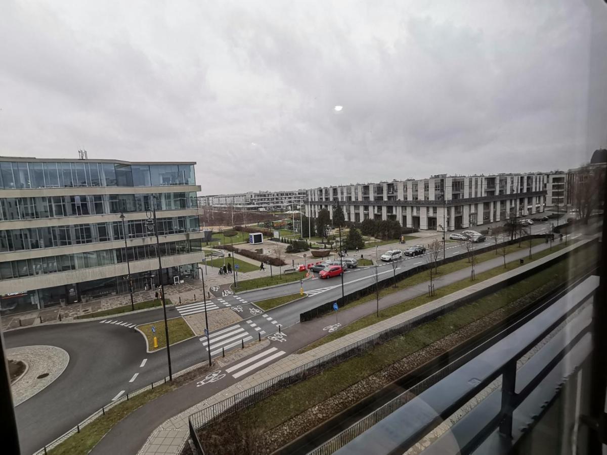 Nowoczesny Apartament Z Widokiem Lejlighed Warszawa Eksteriør billede