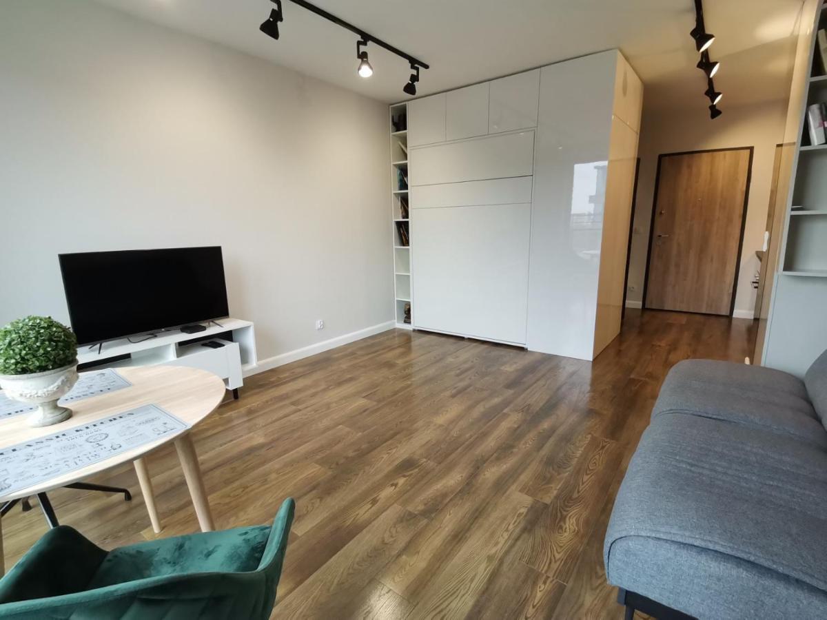 Nowoczesny Apartament Z Widokiem Lejlighed Warszawa Eksteriør billede